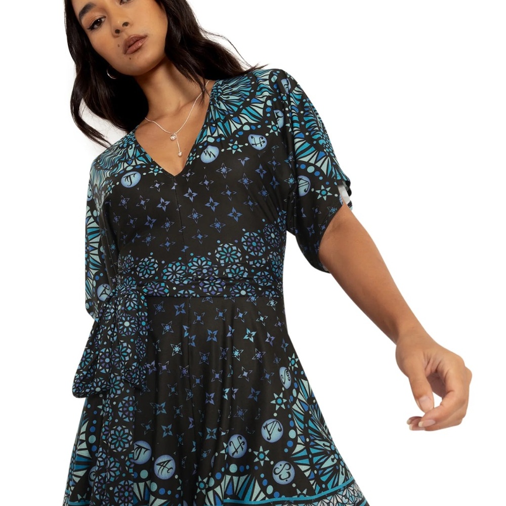 BlackMilk Dungeons & Dragons Themed playsuit (looks like a dress) stretchy Large